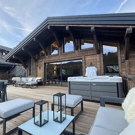 De Luxe Avec Sauna Et Jacuzzi Aux Gets - 14 Personnes - Fr-1-671-308 レ・ジェ