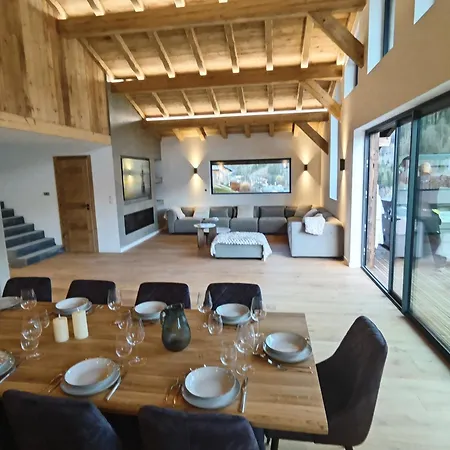 シャレー De Luxe Avec Sauna Et Jacuzzi Aux Gets - 14 Personnes - Fr-1-671-308 *