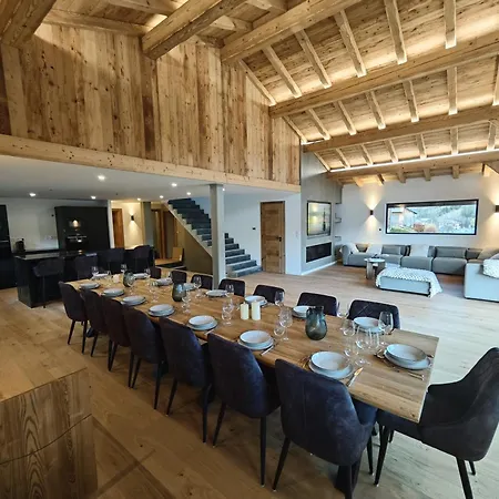 De Luxe Avec Sauna Et Jacuzzi Aux Gets - 14 Personnes - Fr-1-671-308 レ・ジェ